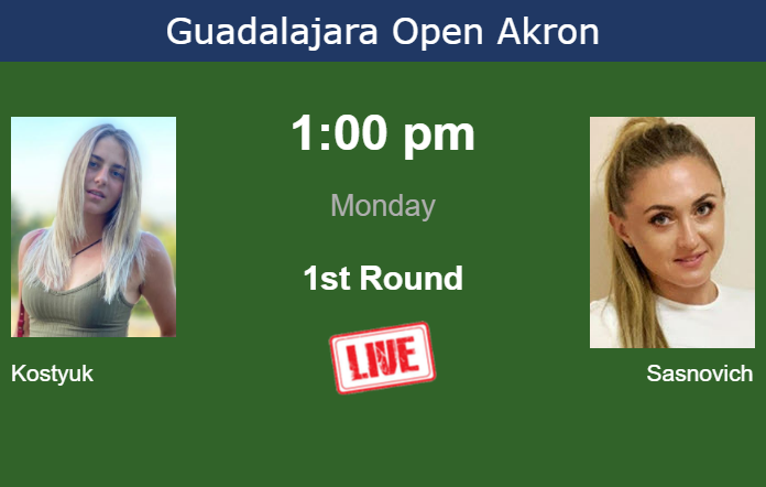 Monday Live Streaming Marta Kostyuk Vs Aliaksandra Sasnovich Monday Live Streaming Marta Kostyuk vs Aliaksandra Sasnovich
