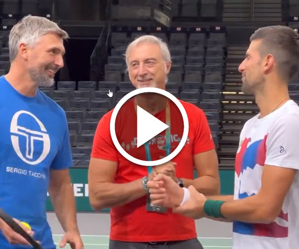 Novak Djokovic And His Coaches Novak Djokovic And His Coaches