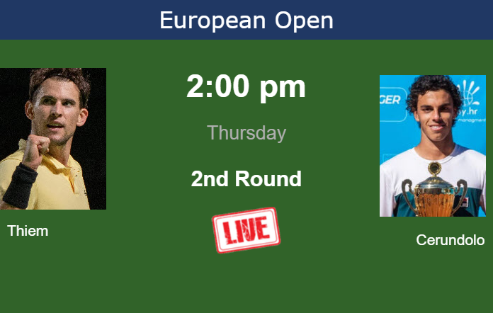 Thursday Live Streaming Dominic Thiem Vs Francisco Cerundolo Thursday Live Streaming Dominic Thiem vs Francisco Cerundolo