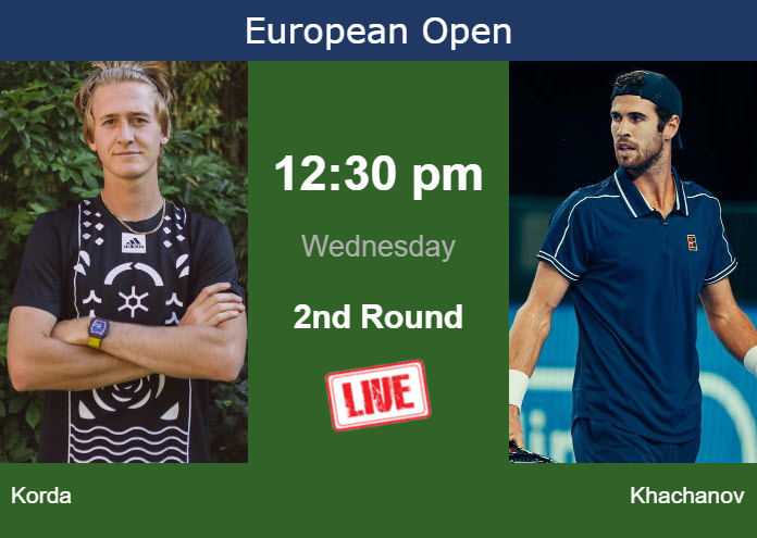 Thursday Live Streaming Sebastian Korda Vs Karen Khachanov Thursday Live Streaming Sebastian Korda vs Karen Khachanov