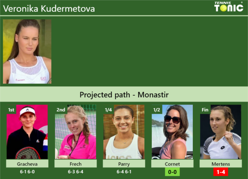 Veronika Kudermetova Stats info