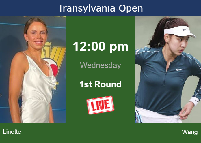 Wednesday Live Streaming Magda Linette vs Xinyu Wang