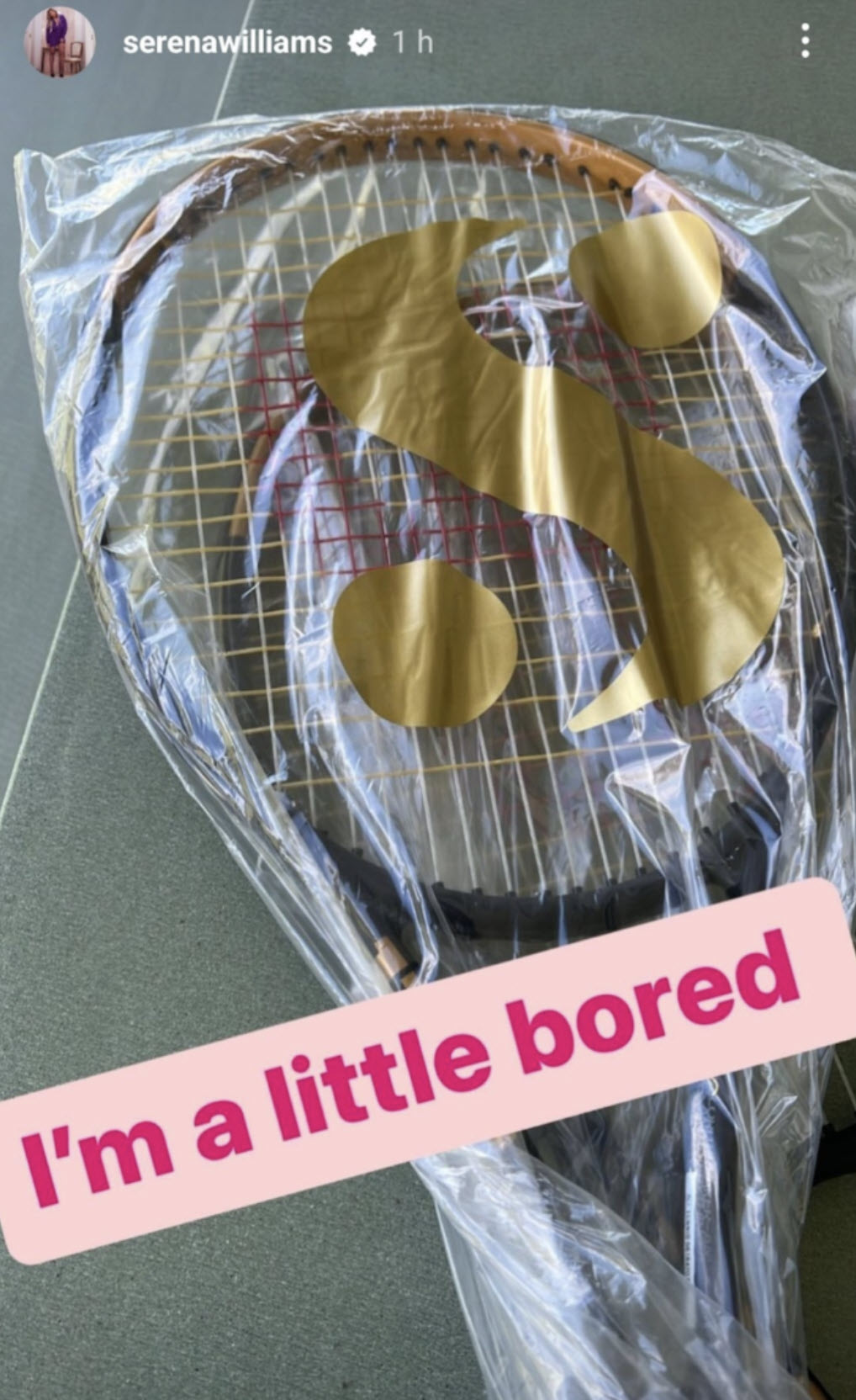 I Am A Little Bored Serena Williams