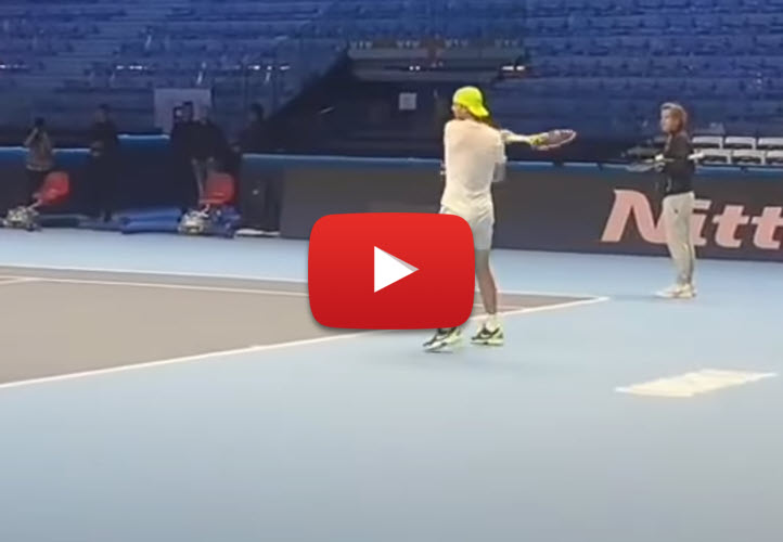 Nadal Training In Turin