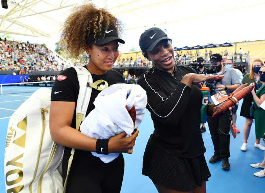 Naomi Osaka And Serena Williams Naomi Osaka And Serena Williams