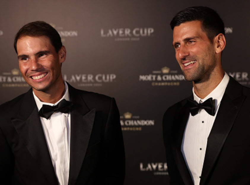 Rafael Nadal And Novak Djokovic