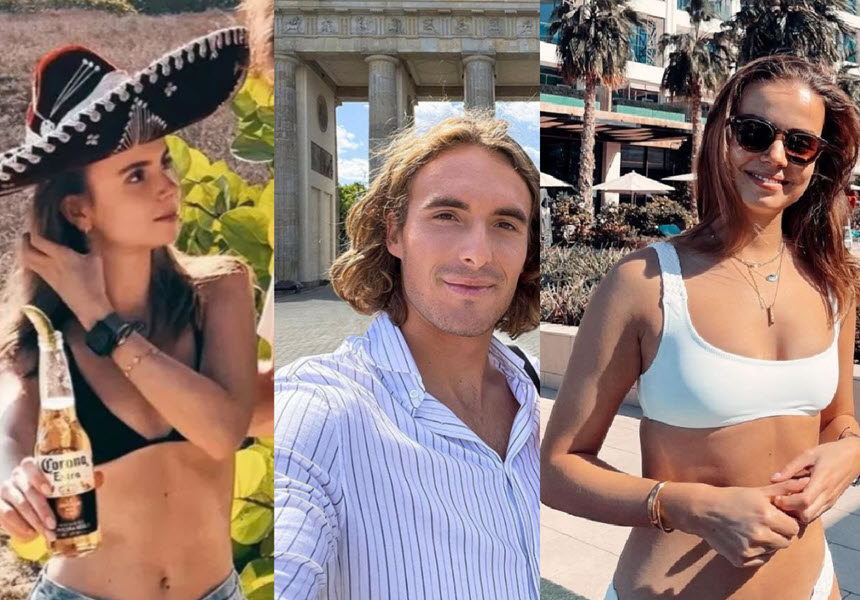 Stefanos Tsitsipas And His Girlfriend Theodora Petalas Stefanos Tsitsipas And His Girlfriend Theodora Petalas