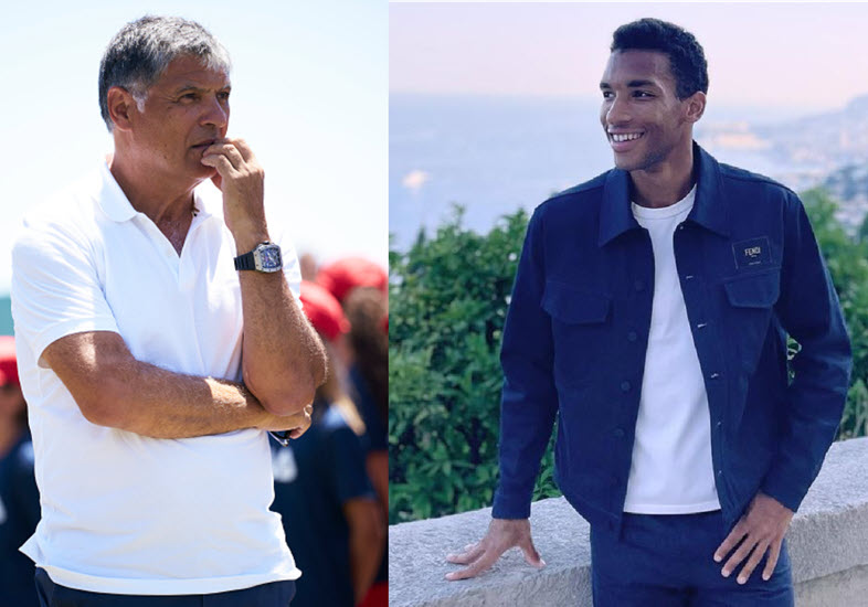 Toni Nadal And Felix Auger Aliassime Toni Nadal And Felix Auger Aliassime