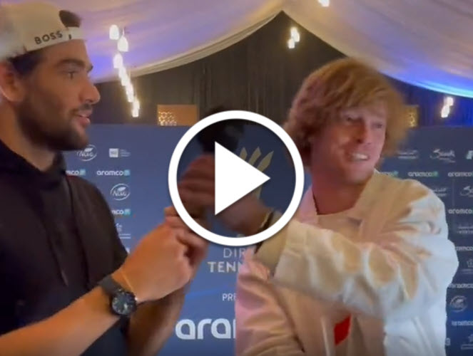 Berrettini And Rublev Berrettini And Rublev