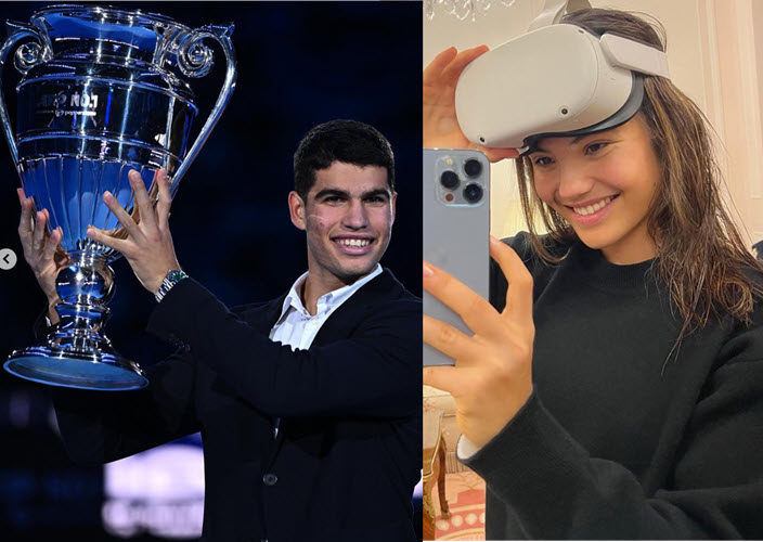 Carlos Alcaraz And Raducanu Carlos Alcaraz And Raducanu