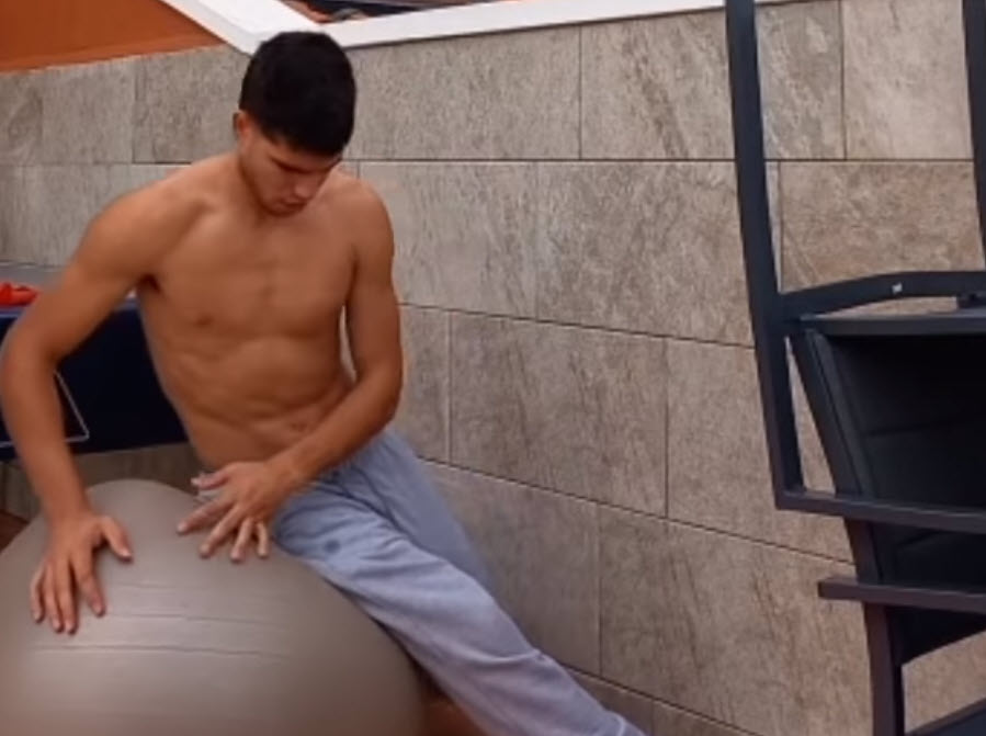 Carlos Alcaraz Training