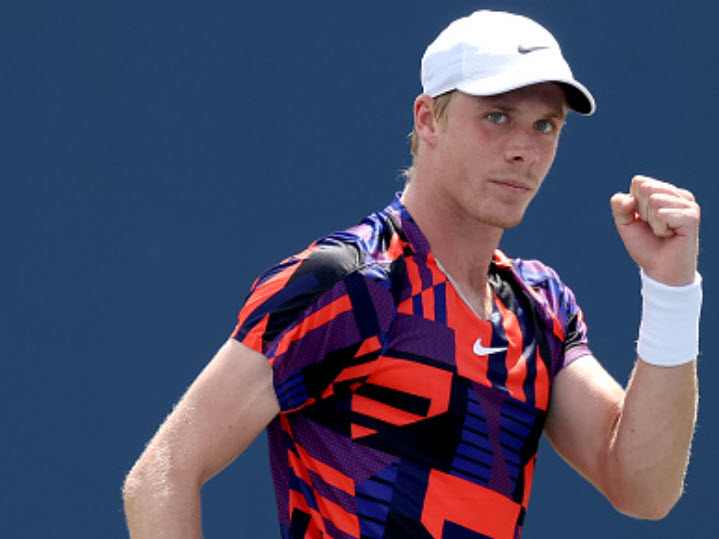 DELRAY BEACH. Denis Shapovalov, Taylor Fritz, Tommy Paul and John Isner