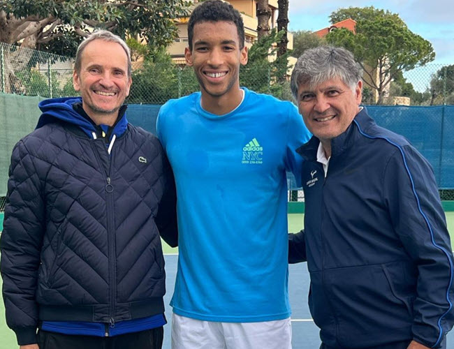 Felix Auger-Aliassime started his pre-season with Toni Nadal and his coach  Frédéric Fontang - Tennis Tonic - News, Predictions, H2H, Live Scores, stats