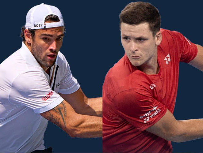 Matteo Berrettini and Hubert Hurkacz complete the Diriyah Tennis Cup line-up Hurkacz Berrettini