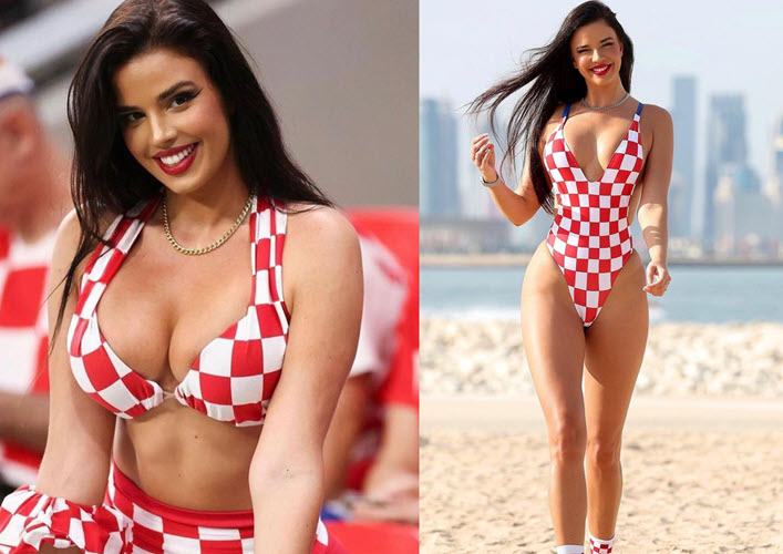 Former Miss Croatia mocks Lukaku over Belgium's World Cup exit while  sporting a plunging bra. - Tennis Tonic - News, Predictions, H2H, Live  Scores, stats