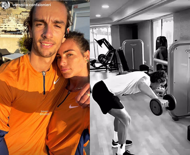 Lorenzo Musetti back in Monte Carlo with his girlfriend to prepare for the  new season - Tennis Tonic - News, Predictions, H2H, Live Scores, stats