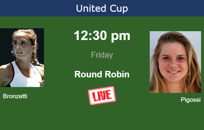 Thursday Live Streaming Lucia Bronzetti Vs Laura Pigossi Thursday Live Streaming Lucia Bronzetti vs Laura Pigossi