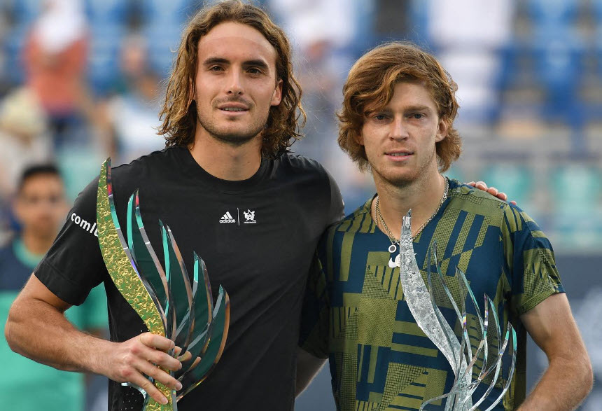 Stefanos Tsitsipas Wins The Mubadala World Tennis Championship After ...