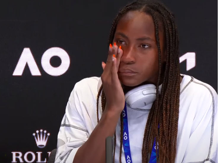 Coco Gauff In Tears After Losing To Jelena Ostapenko At The Australian Open Tennis Tonic