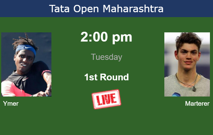 Monday Live Streaming Elias Ymer vs Maximilian Marterer