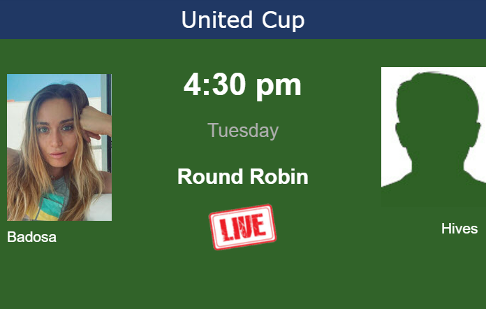 How to watch Badosa vs. Hives on live streaming in Australia on Tuesday Monday Live Streaming Paula Badosa Gibert vs Zoe Hives