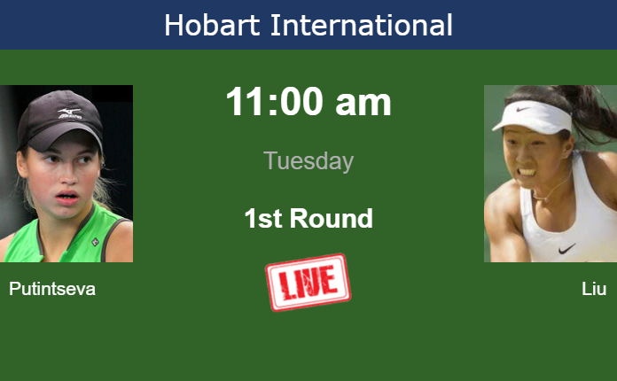 Monday Live Streaming Yulia Putintseva Vs Claire Liu Monday Live Streaming Yulia Putintseva vs Claire Liu