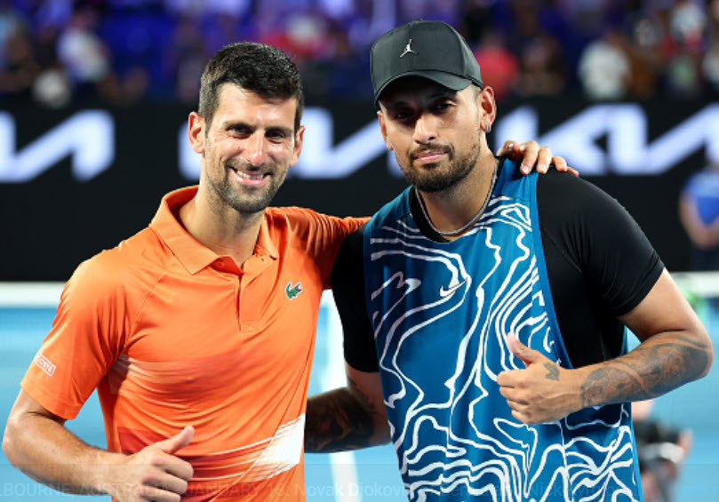 'That Wasn't Easy,' Says Nick Kyrgios About Novak Djokovic's Bromance ...