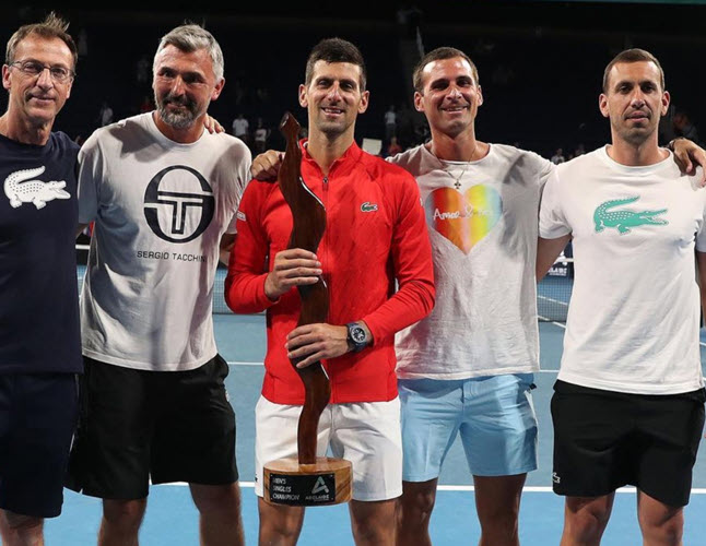 Unstoppable Djokovic conquers the Adelaide International 1. HIGHLIGHTS