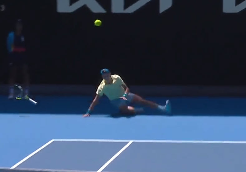 Rune Falls Australian Open Rune Falls Australian Open