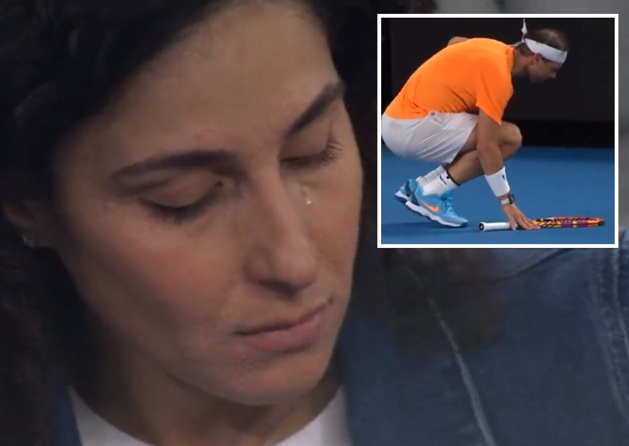 VIDEO. Rafael Nadal's Wife Cries Over Australian Open Injury - Tennis ...