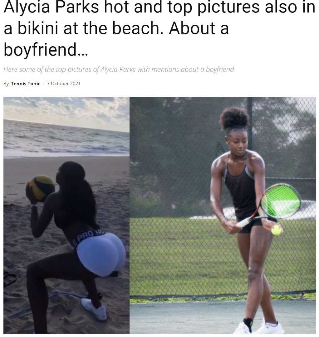 Alycia Parks Hot And Top Pictures Also In A Bikini At The Beach. About A Boyfriend…