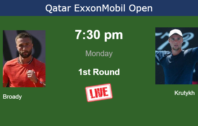 Monday Live Streaming Liam Broady Vs Oleksii Krutykh Monday Live Streaming Liam Broady vs Oleksii Krutykh
