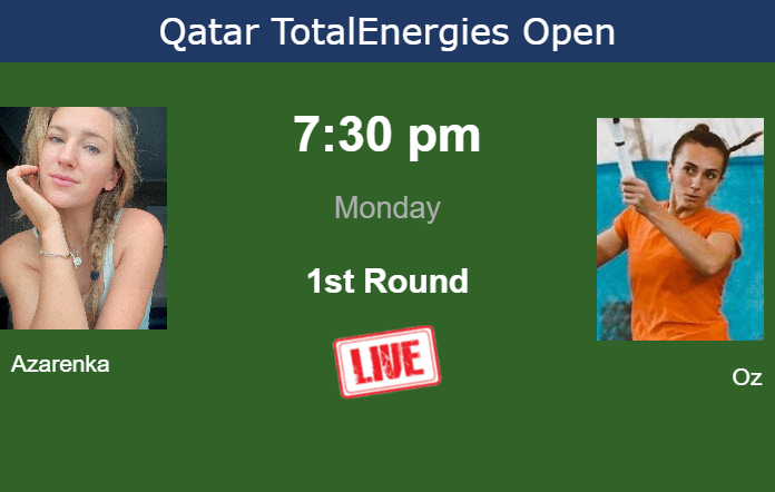 Monday Live Streaming Victoria Azarenka vs Ipek Oz