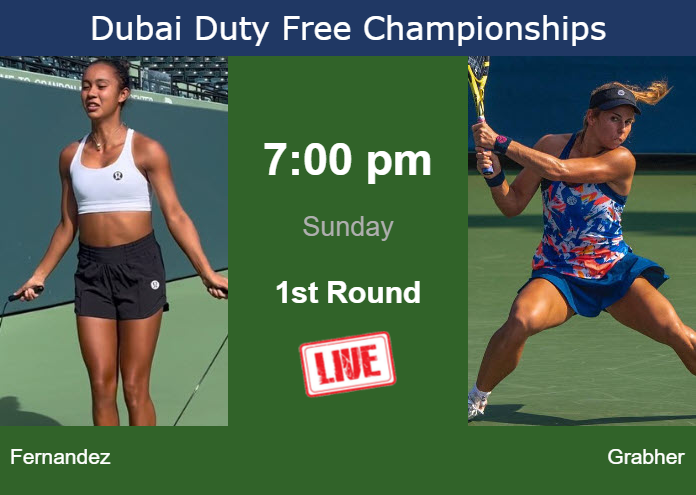 Dubai Tennis Championships 2023: Women's draw, schedule, players