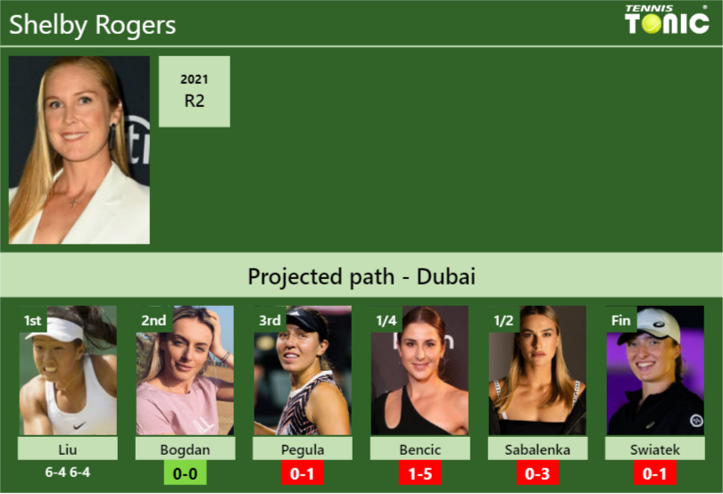 Shelby Rogers Stats info