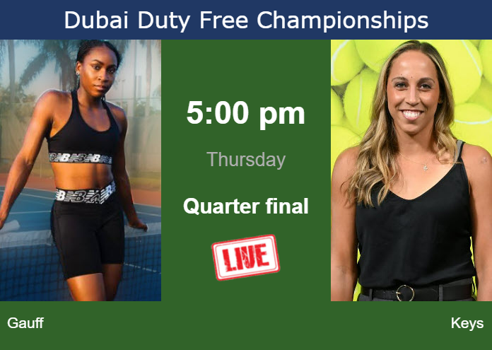 Tennis, WTA – Dubai Duty Free Championships 2023: Gauff defeats