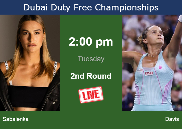 Photo: 2023 Dubai Duty Free Tennis Championships - Day 2