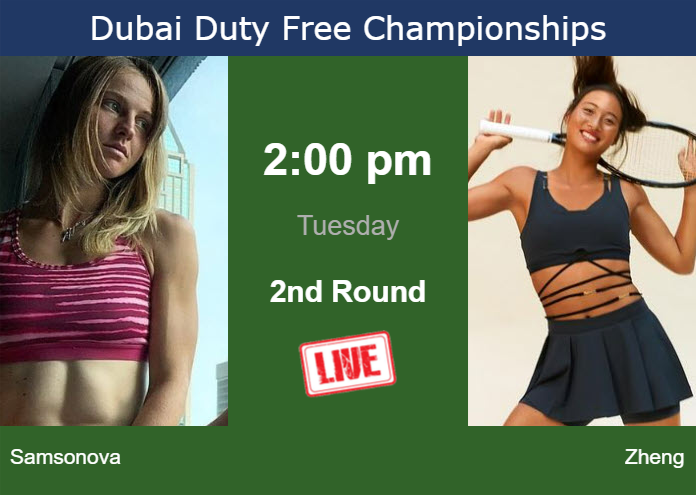 WTA Dubai Duty Free Tennis Championships Day 1 Predictions