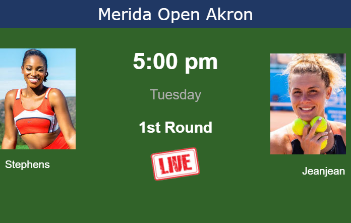 Tuesday Live Streaming Sloane Stephens Vs Leolia Jeanjean Tuesday Live Streaming Sloane Stephens vs Leolia Jeanjean