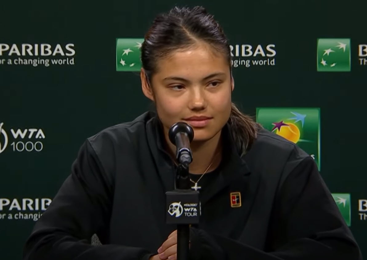 Emma Raducanu About Her Injury