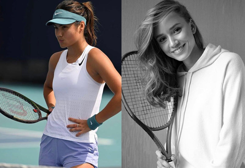 Emma Raducanu And Rybakina