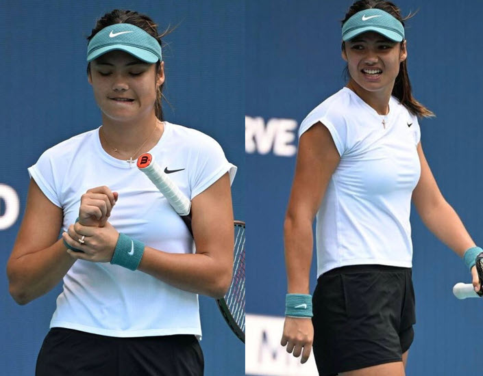 Emma Raducanu Wrist Injury