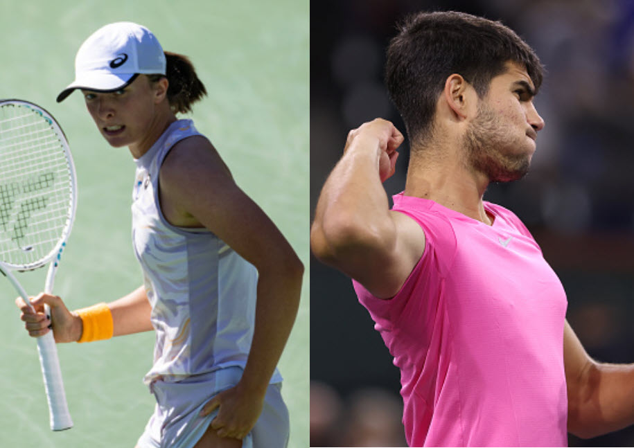 Carlos Alcaraz and Iga Swiatek dominate in Indian Wells Tennis Tonic