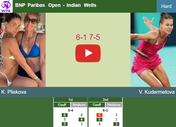 Prediction And Head To Head Karolina Pliskova Vs. Veronika Kudermetova 3agbilddgg Prediction and head to head Karolina Pliskova vs. Veronika Kudermetova
