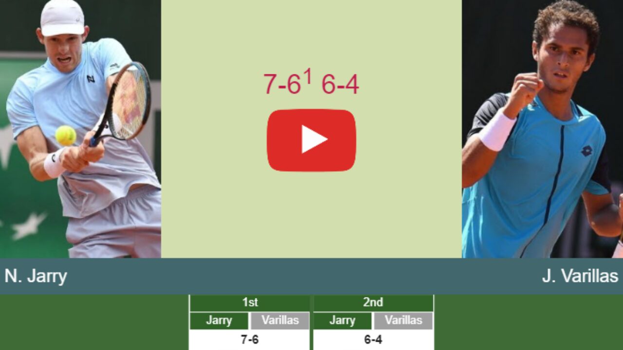 Jarry prevails over Varillas in the 1st round of the Chile Dove Men+Care Open