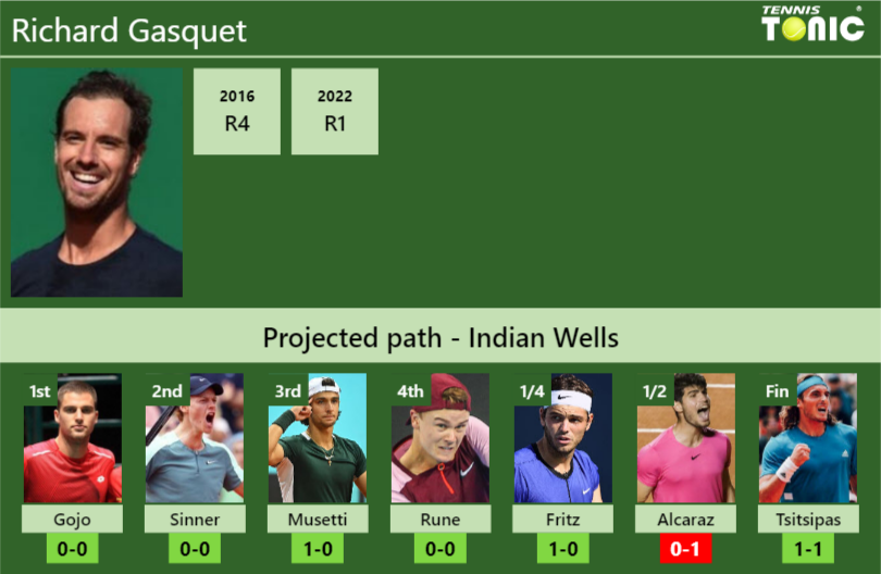 Richard Gasquet Stats info