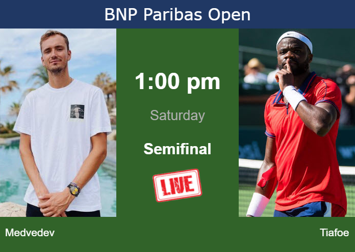 Saturday Live Streaming Daniil Medvedev Vs Frances Tiafoe Saturday Live Streaming Daniil Medvedev vs Frances Tiafoe
