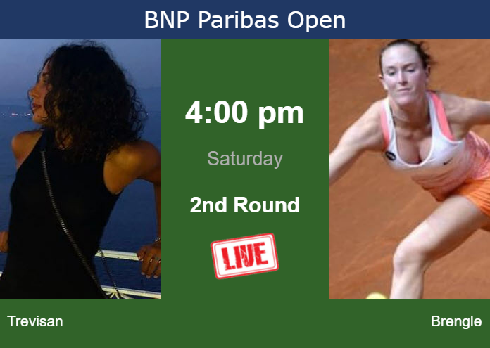 Saturday Live Streaming Martina Trevisan vs Madison Brengle