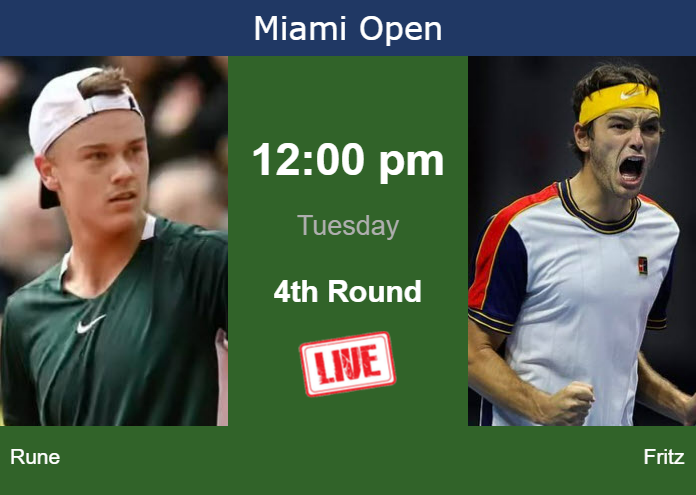Tuesday Live Streaming Holger Rune Vs Taylor Fritz Tuesday Live Streaming Holger Rune vs Taylor Fritz