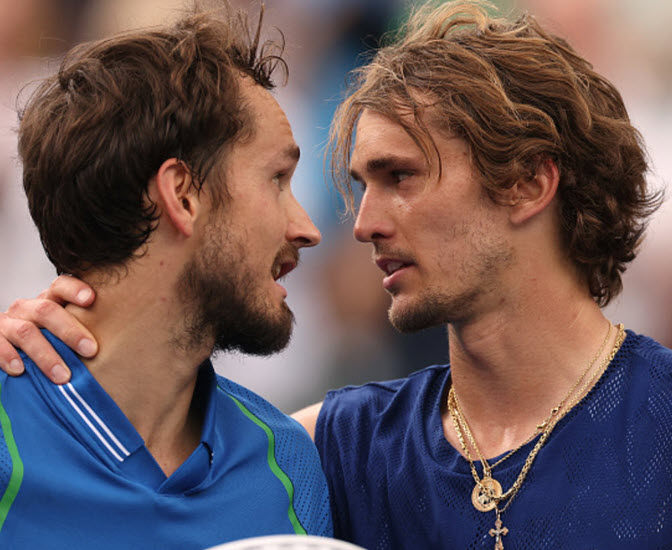 Alexander Zverev Slams Daniil Medvedev: "He Is One Of The Most Unfair ...